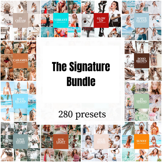The Signature bundle