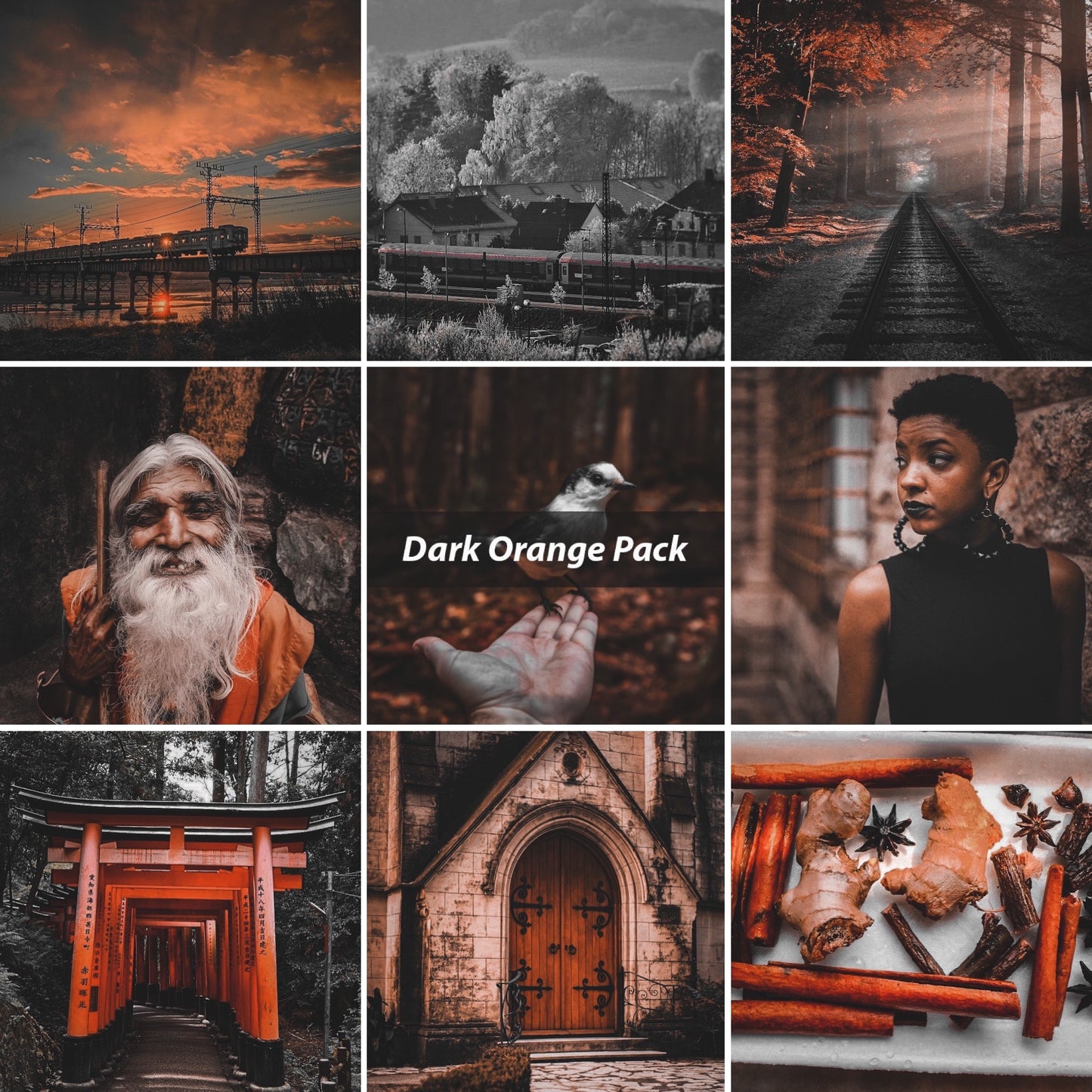 Dark Orange Pack