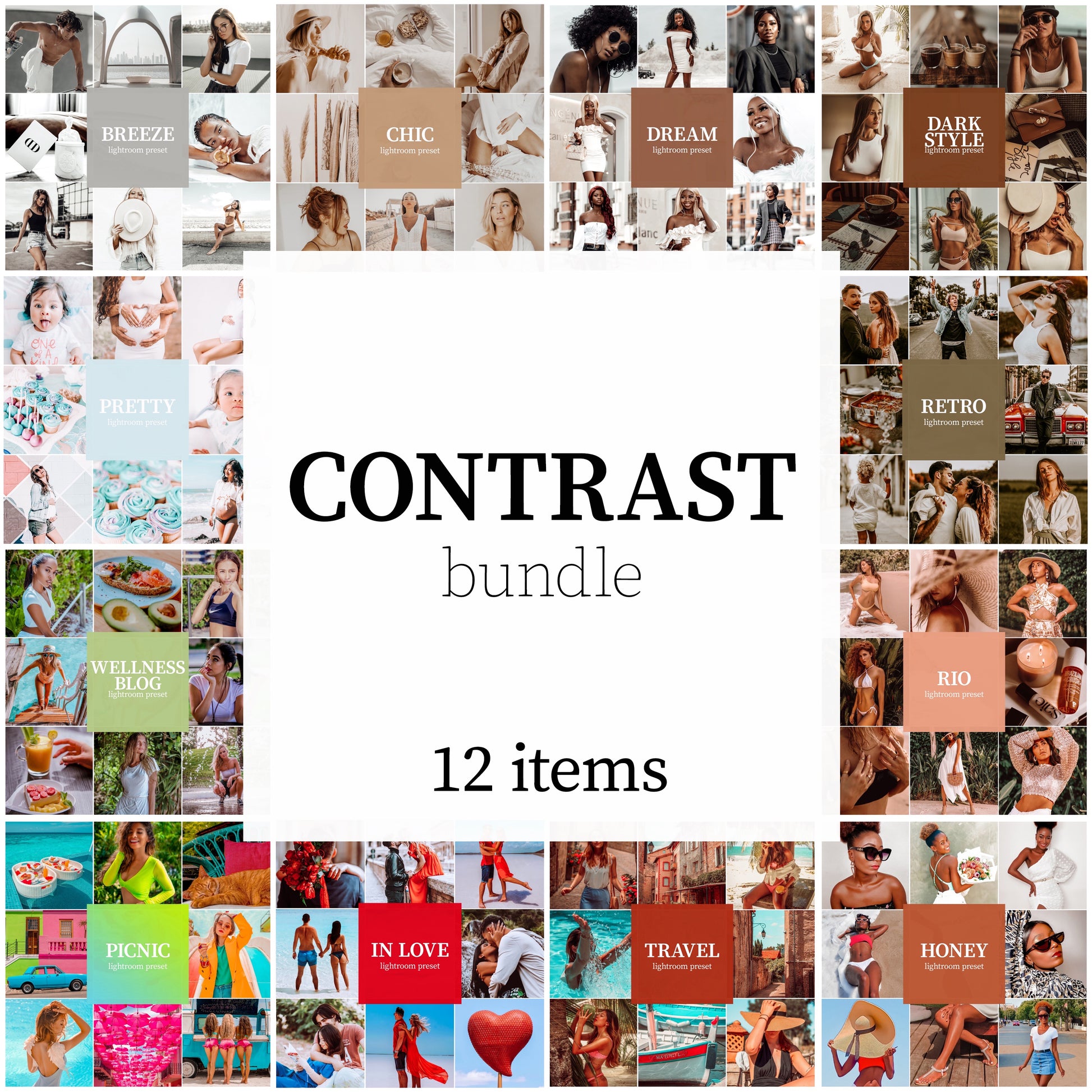 Contrast Bundle - Alicephotostudio