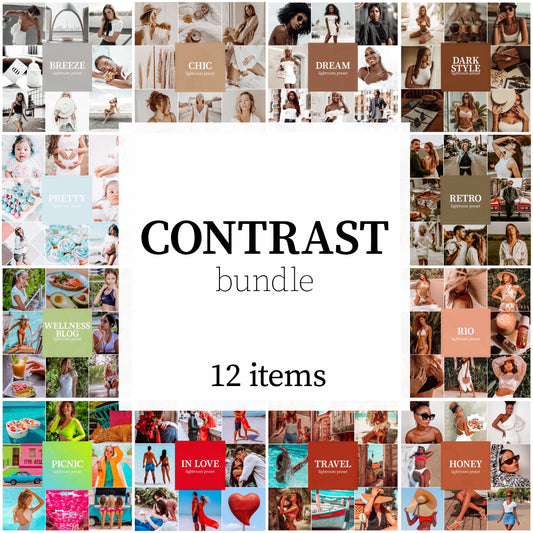 Contrast Bundle - Alicephotostudio